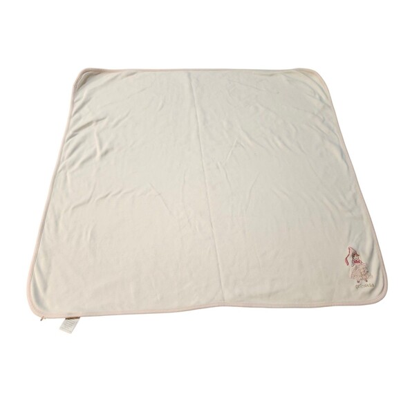 Vintage Gymboree 2004 PRINCESS Baby Blanket 100% Cotton  *Read flaws - Picture 5 of 15